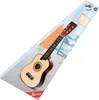 Malá detská hračka Drevená gitara Natural Náhľad obrázku produktu 7