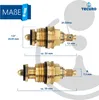 tecuro Universal Ventil Oberteil für Zweigriff-Armaturen Produktbild-Vorschau 4