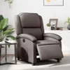 Relaxsessel Elektrisch Dunkelbraun Echtleder Produktbild-Vorschau 2