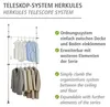 WENKO teleskopowy system garderoby Herkules do garderoby z Podgląd zdjęcia produktu 4