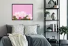 MuchoWow® Gerahmtes Poster Blüte - Sommer - Rosa 80x60 cm - Produktbild-Vorschau 5