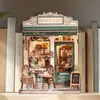 Casa in miniatura fai-da-te Sunny Cafe con LED Anteprima dell’immagine prodotto 8