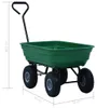 vidaXL Benne de jardin 300 kg 75 L Vert Voir les images du produit 7