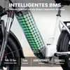 Klappbares 20 Zoll Fatbike E-Bike mit abnehmbarem Akku und Produktbild-Vorschau 6