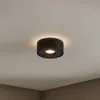 Arcchio LED-Deckenlampe Rotari, Ø 12 cm, up & down, schwarz Produktbild-Vorschau 2