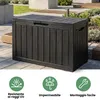 Baule da giardino impermeabile 170L contenitore esterno Anteprima dell’immagine prodotto 6