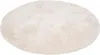 Luxus Hochflor Langflor Teppich Bilbao Beige Rund, Produktbild-Vorschau 2