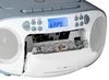 Reflexion RCR2260 weiß-blau / Boombox mit Radio, Kassette, Produktbild-Vorschau 6