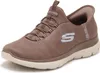 A single Skechers women's slip-on sneaker shown from a side-diagonal angle against a white background. Produktbild-Vorschau