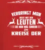 Weihnachten verbringt man mit Leuten Familie Lustiger Produktbild-Vorschau 3