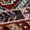 Wohnzimmerteppich mit Fransen - traditionelles geometrisches Muster_Rot_Rechteckig_#sku_BARK503119375931-BARK503119375932-BARK503119375933-BARK503119375934# Produktbild-Vorschau