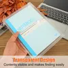 60 Stück Dokumententasche A5 Transparent Dokumentenmappe A5 Produktbild-Vorschau 6