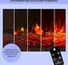 Klarstein Deko Kamin mit LED-Flammen, Elektro Kamin mit Produktbild-Vorschau 6