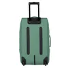 The back view of a green rolling travel bag. Náhled obrázku produktu