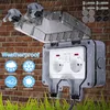 Presa di corrente da esterno EU IP66 Impermeabile Prese di Anteprima dell’immagine prodotto 3