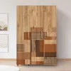 Skye Decor, Leva Hedera Colorblock, šatní skříň, borovice Náhled obrázku produktu 1