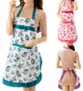 Schürze öldichtes Dame Kleid Baumwollblumenmuster Schürze Produktbild-Vorschau 4