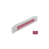 Delock 10 Zoll LWL Patchpanel 12 Port LC Duplex violett 1 Produktbild-Vorschau 2