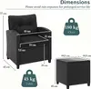 Set da giardino KOMFOTTEU, composto da: 2 poltrone in Anteprima dell’immagine prodotto 7
