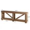 200 cm Konsolentisch aus Massivholz, extra langer, Produktbild-Vorschau 8