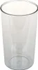 A clear plastic mixer beaker is shown against a white background. Anteprima dell’immagine prodotto