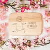 Mr. & Mrs. Panda Schneidebrett Holz Faultier Yoga - Produktbild-Vorschau 4