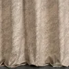 Vorhang RIVA dunkelbeige 140x270 cm  Kräuselband Tunnelzug Produktbild-Vorschau 5