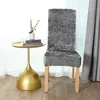 4er Set Stretch Stuhlhusse Universelle Samt Stuhlbezug Produktbild-Vorschau 4