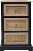 Kommode MCW-K87, Schubladenschrank Schrank, Holz Rattan Produktbild-Vorschau 3