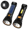 2 Stück LED-Taschenlampe Solarbetriebene/wiederaufladbare Produktbild-Vorschau 1