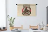 MuchoWow® Wandteppich Wandbehang Motorrad - Vintage - Produktbild-Vorschau 3