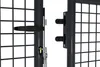 Doppelflügeliges Zauntor 3m OLGA H.130cm grau Produktbild-Vorschau 12