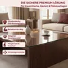 HOOZ Glasplatte – Tischplatte aus ESG-Sicherheitsglas 6 mm Produktbild-Vorschau 3