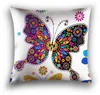 Mikrofaser-Kissenbezug „Bunter Schmetterling“, 45 x 45 cm, Produktbild-Vorschau 1
