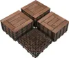 Yaheetech 27 Stück 30x30cm Terrassenfliesen Set Holzfliesen Produktbild-Vorschau 1