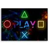 Leinwandbild Spielzeichen und Controller-Tasten 60x40 Feeby Produktbild-Vorschau 3