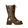 LAURA VITA Lederschnürstiefel Oyao 02 bronze camel mit Produktbild-Vorschau 1