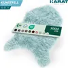 Umělá kožešina Nelly fluffy & soft v mnoha barvách Duck Egg Náhled obrázku produktu 1