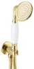 PaulGurkes Handbrause mit Schlauch Gold Nostalgie Retro Produktbild-Vorschau 2