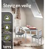Bomi Amy Kindertafel met 2 Stoeltjes HoutGrijs Wit - Productafbeelding-voorbeeld 4