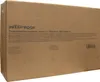 A cardboard box with product information printed on it. Produktbild-Vorschau