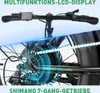 HITWAY faltbares Elektrofahrrad, 20-Zoll-Elektro-Fatbike, Produktbild-Vorschau 3