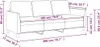 Cloris Designermöbel 3-Sitzer-Sofa Schwarz 180 cm Produktbild-Vorschau 7