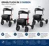 Lösch Reha Rollator TABAS Mobility AIR Silber Produktbild-Vorschau 6