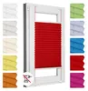 Estika Plissee Klemmfix ohne Bohren - 50 x 150 cm - Rot - Produktbild-Vorschau 1