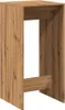 vidaXL Barový stôl Artisan dub 51x50x103,5 cm materiál na Náhľad obrázku produktu 1
