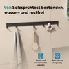 doporro Wandgarderobe aus Aluminium mit verschiebbaren Produktbild-Vorschau 3