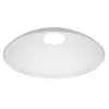 A white, translucent lampshade with a central hole. Anteprima dell’immagine prodotto