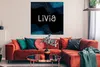 MuchoWow® Poster Livia - Pastell - Mädchen 100x100 cm - Produktbild-Vorschau 2