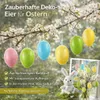 36 Ostereier zum Aufhängen Osterdeko Eier Kunststoff Produktbild-Vorschau 9
